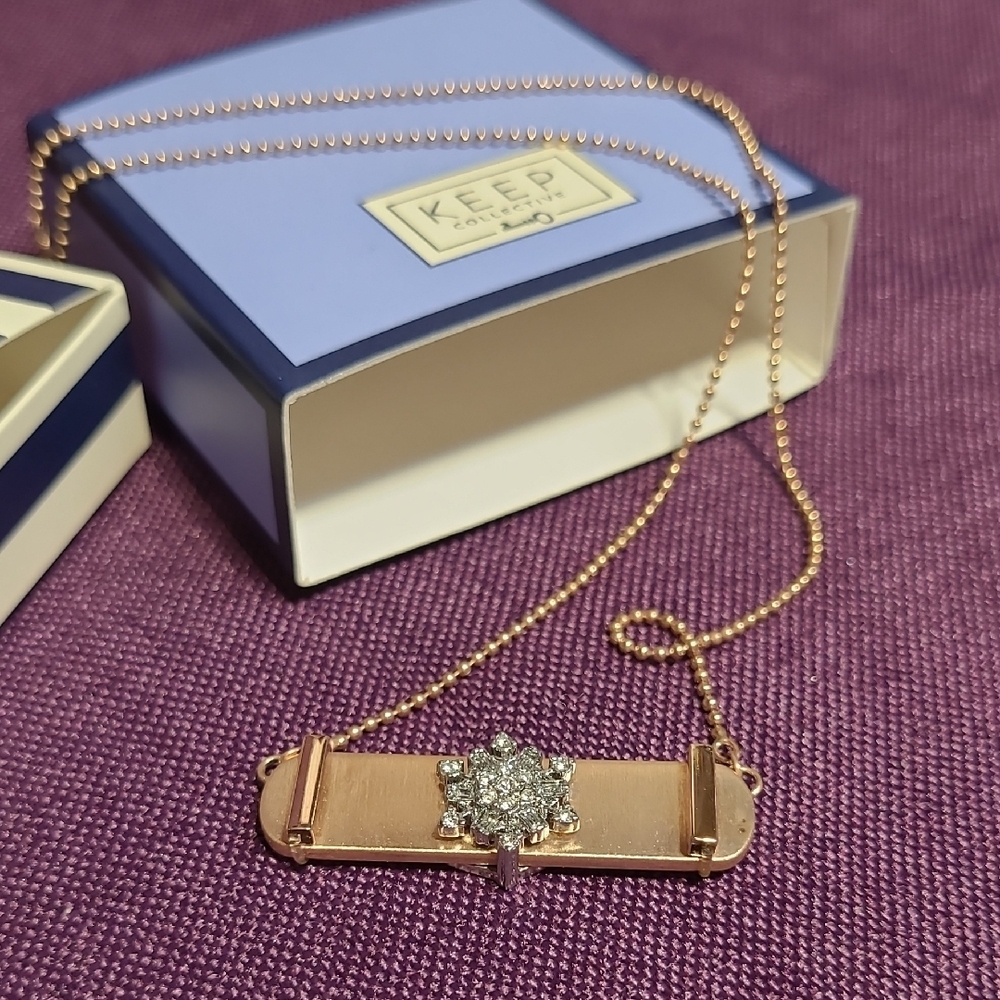 KEEP Collective Rose Gold Necklace with Star Charm
